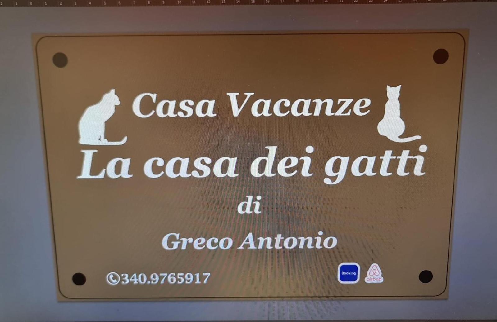 Ferienwohnung La Casa Dei Gatti Syrakus Exterior foto